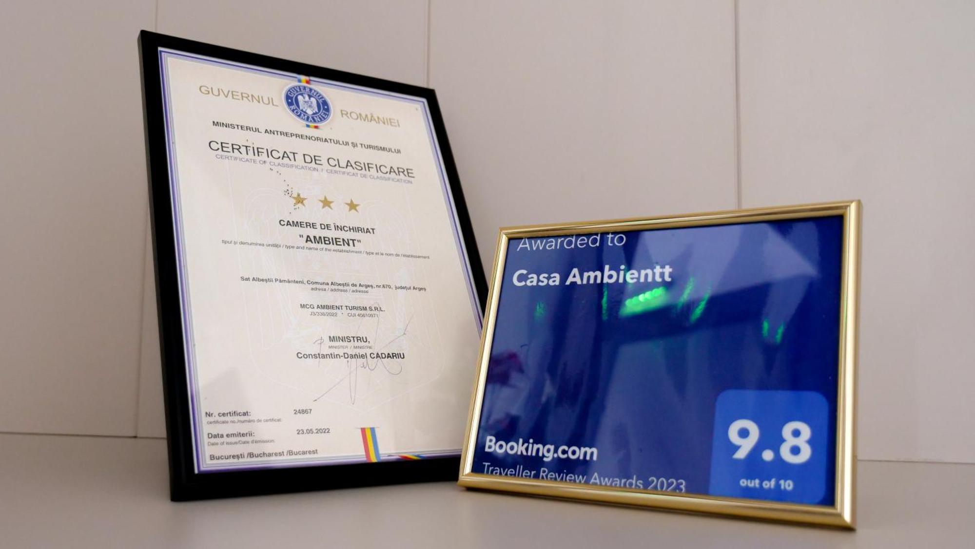 Casa Ambientt Hotel Curtea De Arges Ngoại thất bức ảnh